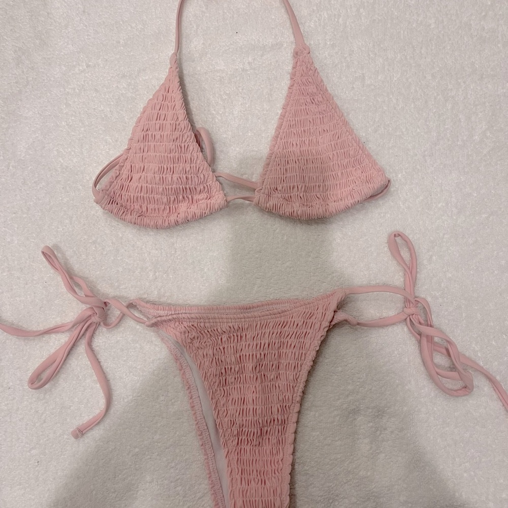 Small pink bathing suit